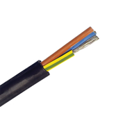 Кабел ШКПЛ / H05RR-F шлангов, за подвижни уреди  Cu, 4x1.00 мм2, черен - product - 042 TKB 289