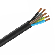 Кабел ШКПТ / H07RN-F за свързване на съоръжения и машини  Cu, 5x16.00 мм2, черен - product - 042 TKB 325