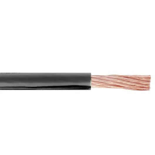 Кабел ПВ-А2 / H07V-K инсталационен и монтажен  Cu, 1x2.50 мм2, черен