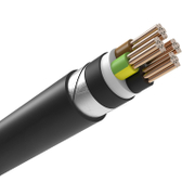 Кабел NYBY за въздушни и външни мрежи  Cu, 4x2.50 мм2, черен - product - 042 TKB 539