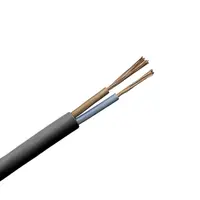 Кабел ШВПЛ-Б / H03VV-F BG инсталационен  Cu, 2x0.75 мм2, черен