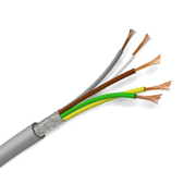 Кабел LiYCY съобщителен с екранировка  Cu, 4x2x0.5 мм2, сив - product - 042 TKB 555