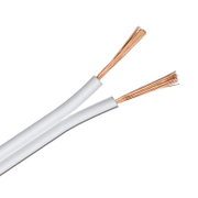 Кабел ШВПЛ-А / H03VH-H инсталационен  Cu, 2x1.00 мм2, бял - product - 042 TKB 550