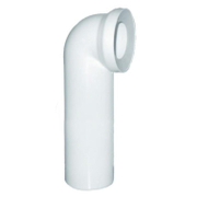 Връзка към тоалетна чиния PlastBrno твърда с коляно за мръсна вода  ф 110/100х260 мм - product - 044 AKA 024