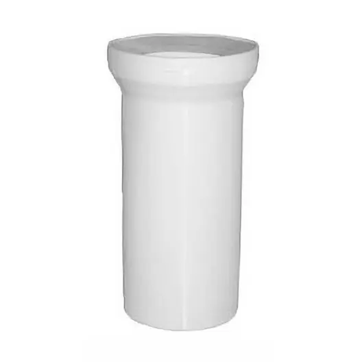 Връзка към тоалетна чиния PlastBrno твърда права за мръсна вода  ф 110/100х250 мм