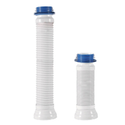 Връзка към тоалетна чиния Nova Plastic гъвкава за мръсна вода  ф 110х500 мм - product - 044 DTR1156