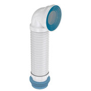 Връзка към тоалетна чиния Nova Plastic гъвкава с коляно за мръсна вода  ф 110 мм - product - 044 DTR1158