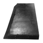 Каучукова дъска за снегорин Kauchuk  500 мм, 250 мм - product - 044 KAU 068