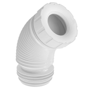 Връзка към тоалетна чиния Alca Plast гъвкава за мръсна вода за мръсна вода ф 70-110/102-122х230-530 мм, A97SN - product - 044 MIP 001