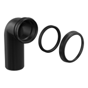 Коляно към тоалетна чиния Alca Plast за вграждане твърда за мръсна вода  ф 90x200 мм, M908 - product - 044 MIP 279