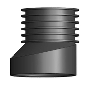 Маншон за тоалетна чиния Mario 10 ексцентричен за мръсна вода  ф 110х100 мм - product - 044 MRO 033