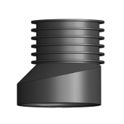 Маншон за тоалетна чиния Mario 10 ексцентричен за мръсна вода  ф 110х100 мм - product - 044 MRO 058