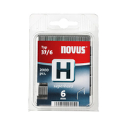 Скоби за такери Novus  тип H37, 10.6x0.75x6 мм, 2000 бр. - product - 045 SNL 124