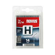 Скоби за такери Novus  тип H37, 10.6x0.75x14 мм, 1000 бр. - product - 045 SNL 128