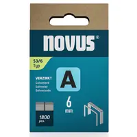 Скоби за такери Novus  тип A53, 11.3x0.75x6 мм, 1800 бр.