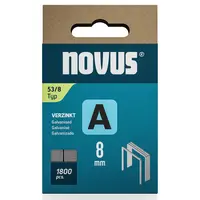 Скоби за такери Novus  тип A53, 11.3x0.75x8 мм, 1800 бр.
