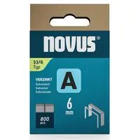 Скоби за такери Novus  тип A53, 11.3x0.75x6 мм, 800 бр.