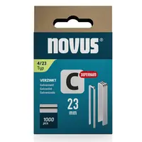 Скоби за такери Novus  тип C4, 6.1x1.1x23 мм, 1000 бр.