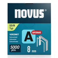 Скоби за такери Novus  тип A53, 11.3x0.75x8 мм, 5000 бр.