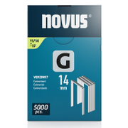 Скоби за такери Novus  тип G11, 10.6x1.25x14 мм, поцинкована стомана, 5000 бр. - product - 045 SNL 259