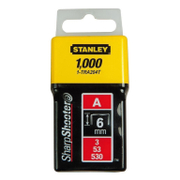 Скоби за такери Stanley  тип A53, 11.3x0.75x6 мм, 1000 бр., 1-TRA204T - product - 045 STY 157