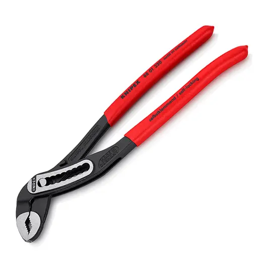 Водопроводни клещи Knipex  с шарнирен реглаж, 2 ", 50 мм, 250 мм, Alligator