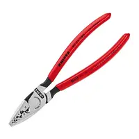 Кербовъчни клещи Knipex за кабелни накрайници  0.25-16 мм2, 180 мм, 97 71 180