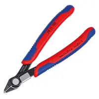 Странични клещи резачки Knipex за електроника  с отваряща пружина, 125 мм, Super Knips