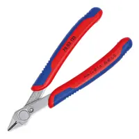 Странични клещи резачки Knipex за електроника  с отваряща пружина, 125 мм, Super Knips
