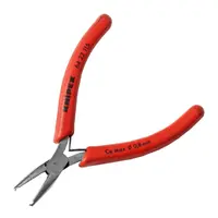 Челни клещи резачки Knipex за електроника  с отваряща пружина, 115 мм, 64 22 115