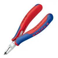 Челни клещи резачки Knipex за електроника  с отваряща пружина, 120 мм, 64 62 120