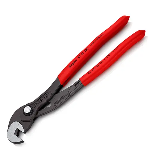Клещи гаечен ключ Knipex  1 1/4 ", 32 мм, с бутон и шарнирен реглаж, 250 мм, 87 41 250