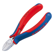 Клещи Knipex резачки странични за електроника 125 мм, с отваряща пружина, 76 22 125 - product - 046 KNP 163