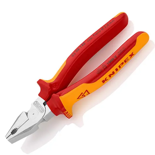 Комбинирани клещи Knipex  180 мм, 02 06 180