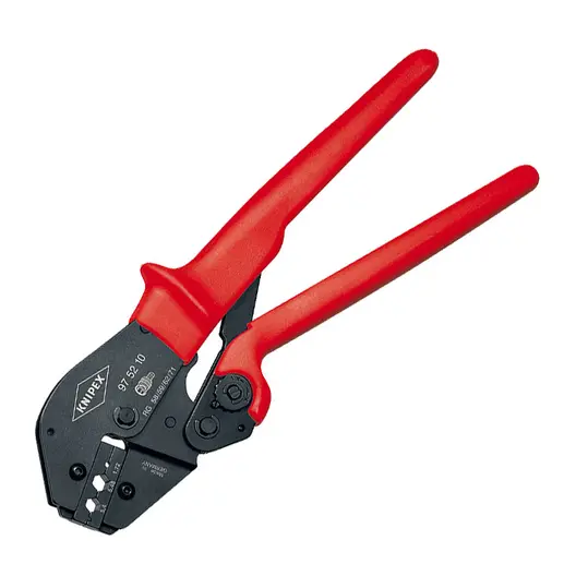 Кербовъчни клещи Knipex за коаксиални конектори  250 мм, BNC, COAX, TNC, 97 52 10