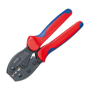 Клещи Knipex кербовъчни за изолирани кабелни обувки 220 мм, PreciForce - product - 046 KNP 275