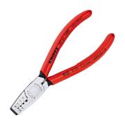 Клещи Knipex кербовъчни за кабелни накрайници 145 мм, 97 61 145 F - product - 046 KNP 271