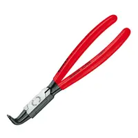 Затварящи зегер клещи Knipex извити, с изолация  8-13 мм, 130 мм, 44 21 J01