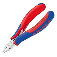 Странични клещи резачки Knipex за електроника  с отваряща пружина, 115 мм, 77 52 115