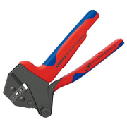 Клещи Knipex кербовъчни за неизолирани плоски кабелни обувки 200 мм, 97 43 05 - product - 046 KNP 301