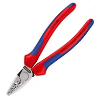 Кербовъчни клещи Knipex за кабелни накрайници  0.25-16 мм2, 180 мм, 97 72 180