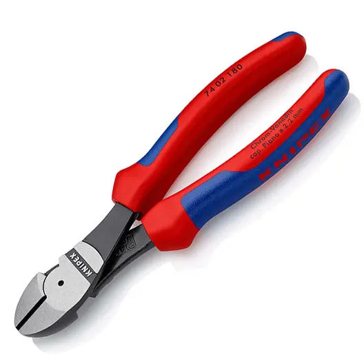 Странични клещи резачки Knipex усилени  180 мм, 74 02 180