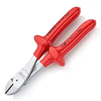 Странични клещи резачки Knipex с изолация  200 мм, 74 07 200