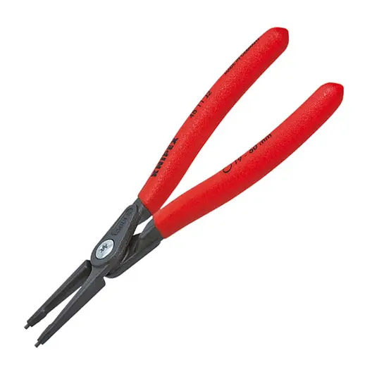 Затварящи зегер клещи Knipex прави, с изолация  19-60 мм, 180 мм, 48 11 J2