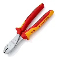 Странични клещи резачки Knipex усилени, с изолация  200 мм, 74 06 200