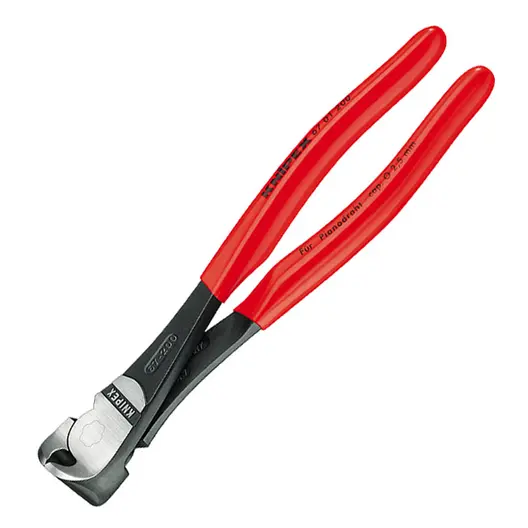 Челни клещи резачки Knipex с изолация  160 мм, 67 01 160 SB