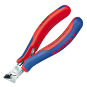 Клещи Knipex резачки челни за електроника 115 мм, с отваряща пружина, 64 32 120 - product - 046 KNP 503