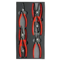Зегер клещи Knipex комплект  6 бр., 00 20 01 V02