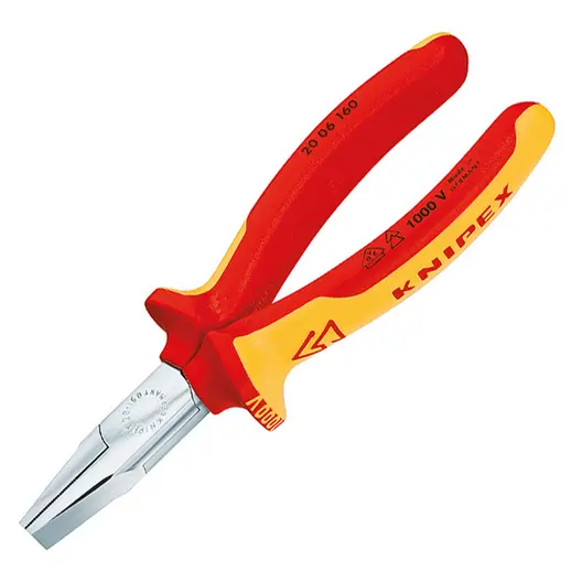 Плоскоусти клещи Knipex  160 мм, 20 06 160