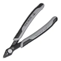 Странични клещи резачки Knipex за електроника  с отваряща пружина, 125 мм, Super Knips ESD
